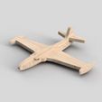 f2a7e28c31cf03d1fd86b1a256ae0d59_display_large.jpg Free OBJ file Lockheed P-80 simplified cnc/laser・3D print design to download