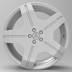 untitled.394.jpg Fichier STL STL ROUE MERCEDES・Objet imprimable en 3D à télécharger