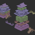 Puzzle.png The East Asian Castle - Age of Empires 2 - (only on Cults3D) 🏯