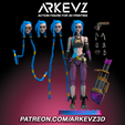 Edit_nice.png Action Figure - Jinx Arcane