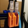 Two_Single_Holders.jpg IPA/Solvent spray bottle holder for V-Slot 2020 extrusion