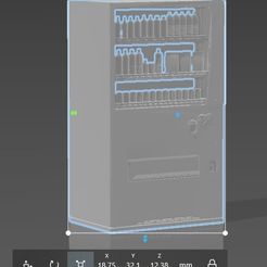 Screenshot-2023-04-28-191147.jpg Fichier STL 1/64 1/24 Distributeur automatique japonais avec LED・Design à télécharger et à imprimer en 3D