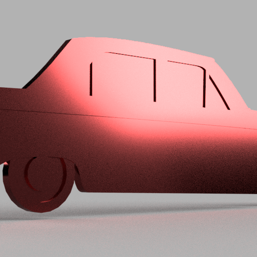 Ford Falcon Keychain or deco. 3D model