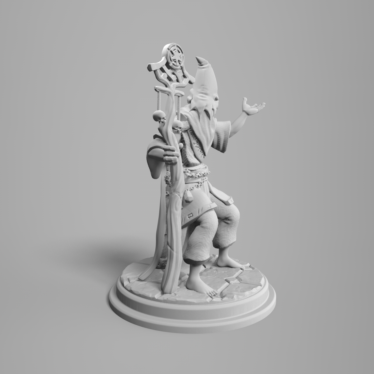 Stl File Cultist King・3d Printing Idea To Download・cults