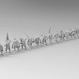 Lined-Up-3.jpg Free STL file Possessors of Highly Infectious Diseases・Object to download and to 3D print