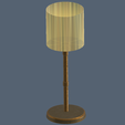 Abat jour Grand.PNG Cylindrical shade, height 199 mm for floor lamp