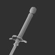 Base-Render-85674.jpg Arya Stark s Needle 3D PRINT MODEL