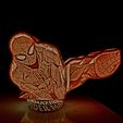 20221227_174614.jpg Night light collection  Spider Man Series. The Amazing Spiderman NightLight