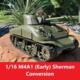 Title.jpg Конверсия 1/16 Sherman M4A1 (ранняя)