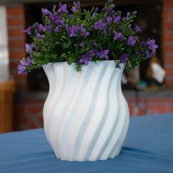 Tono_saturación-1.jpg STL file Spiral Plant Pot・Design to download and 3D print