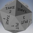 take14.jpg 20-sided gambling dice. Board game