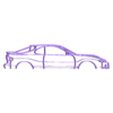 Toyota_celica gt four 1991.stl Wall Silhouette: All sets