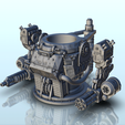 40.png Boccale di dadi robot armato (25) - Porta lattine di birra Contenitore Torre Soda Box DnD RPG Boardgame 33cl 25cl 12oz 16oz 50cl Bevanda W40k 40 000 SciFi Futuristico