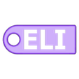 P08_ELI.stl Keychain name Keychain name