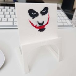 joker1.jpg STL-Datei Light Phone Stand - Joker :) kostenlos・3D-Druckvorlage zum Herunterladen