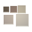 Untitled.png Square Trinket Dish STL File - Digital Download -5 Sizes- Homeware, Boho Modern Design