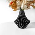untitled-2328.jpg The Vamio Vase, Modern and Unique Home Decor for Dried and Preserved Flower Arrangement  | STL File