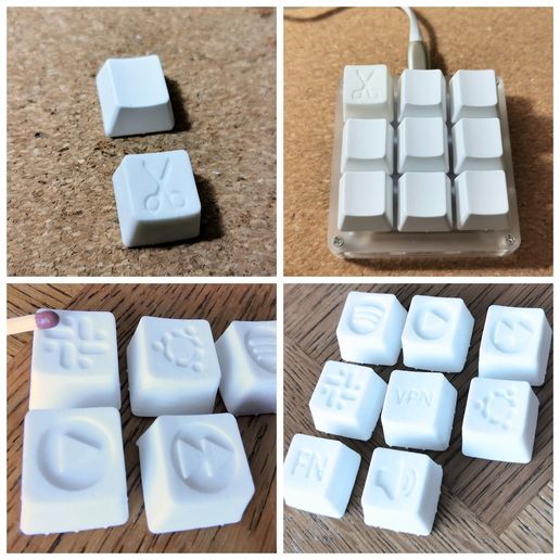 Keycap for resin/sla printing 3D model