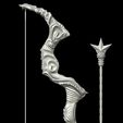bow-and-arrow-3d-printable-model-4.jpg "Vero" Living Bow & Arrow Sculpture by Marco Valenzuela