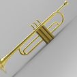 b89aea2d882266b93c69f60cf486313d_preview_featured.jpg STL file The trumpet・Template to download and 3D print