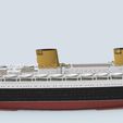 11.jpg SS EUROPA German ocean liner (1928) 1/700 print ready model full hull and waterline