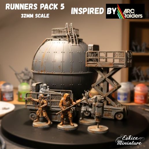 RUNNERS PACK 5 - Inspired by ARC RAIDERS