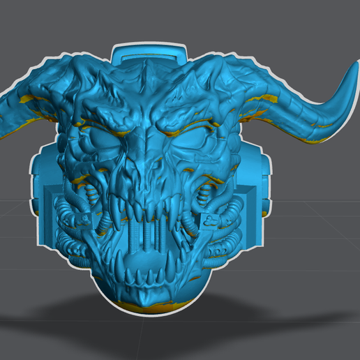 the dragoon helm 3D model