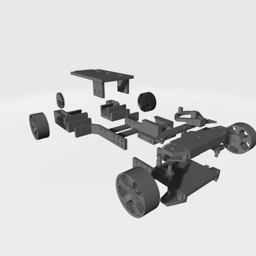 Download file RC car base chassis • 3D print design ・ Cults