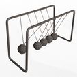 Low-poly-2.jpg Newton's Cradle