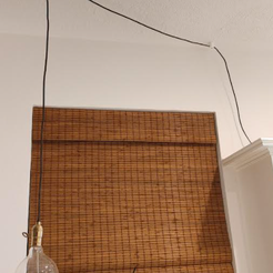 Capture-2.png STL file Square Ceiling Hook for Lighting Cords・Design to download and 3D print