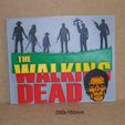 the-walking-dead-cartel-letrero-rotulo-logotipo-impresion3d-miedo.jpg The Walking Dead, poster, sign, signboard, logo, print3d, movie, Horror, Fear, undead, undead, Zombies, Zombies