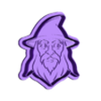 Wizard 4 (2).stl Wizard Cookie Cutter (5 designs)