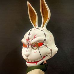 White Rabbit Mask - Devil may Cry - Halloween Cosplay