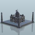 2.jpg Descargar archivo STL Taj Mahal Mausoleo indio con minaretes - Flames of war Bolt Action Oriental Indian Age of Sigmar Medieval Warhammer • Modelo para imprimir en 3D, Hartolia-miniatures