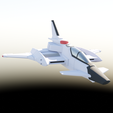 01-SpearheadForeThickenedSky.png OMNI F-7D Spearhead Light Fighter from Gundam SEED