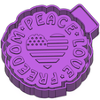 plf-1.png Peace Love Freedom FRESHIE MOLD - SILICONE MOLD BOX
