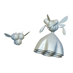 IMG_0492.jpeg POKEMON Combee & Vespiquen (#415 & #416) - OPTIMISE POUR L'IMPRESSION 3D