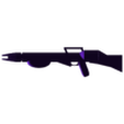 Zentradi_Rifle_Left_Half.stl Zentradi Rifle for Matchbox 3 3/4" action figures