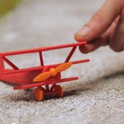 Red_Baron_display_large_display_large.jpg Бесплатный STL файл Red Barron・3D-печать объекта для загрузки