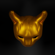 10.png Cat Cosplay Face Mask 3D print model