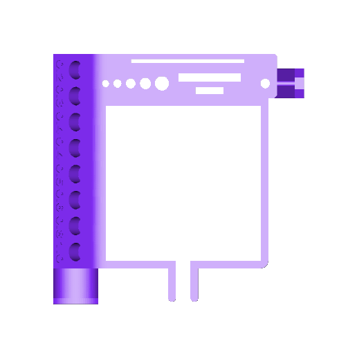 Ikea Lack Tool Holder - 3D model önizlemesi
