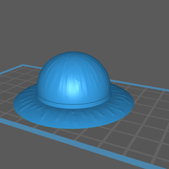 bfb.png Fichier STL Chapeau de paille - straw hat - luffy - one piece・Objet imprimable en 3D à télécharger