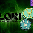 LOKI.png Loki Clicker Fidget and Keychain
