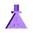 BillCipherKeychainV1.stl Portachiavi di Bill Cipher - Gravity Falls (RIVISITATO/CORRETTO) + foro per portachiavi opzionale