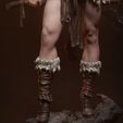 Close-3.jpg Barbarian Queen 3D Print