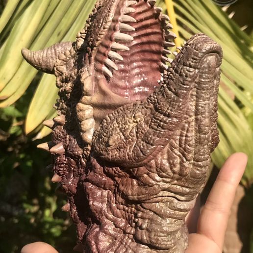 05.jpg T-REX (DINOSAURIER) KOPF FÜR WEIHNACHTEN