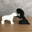 WhatsApp-Image-2022-12-22-at-15.39.05.jpeg Girl and her Rottweiler (wavy hair) for 3D printer or laser cut