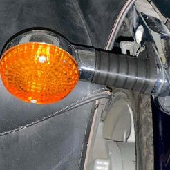 20200503_033956530_iOS.jpg Free STL file Kawasaki Vulcan Turn Signal Stem・3D printer design to download