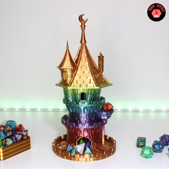 Fates End - Dice Tower - FREE Wizard Tower!, robin3dverse