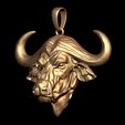 44.jpg Taurus Bull Head Pendant
